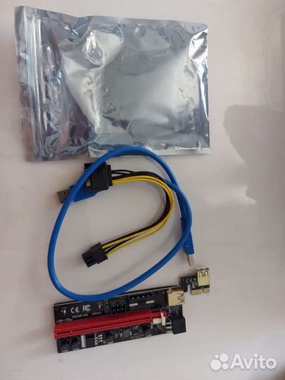 Райзер PCI-E ver009s. Рейзер pci для видео карт