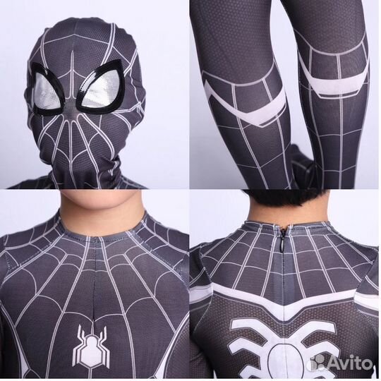 Карнавальный костюм супернового Черного Паука