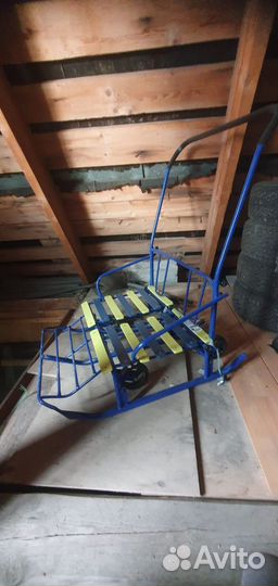 Детские зимние санки