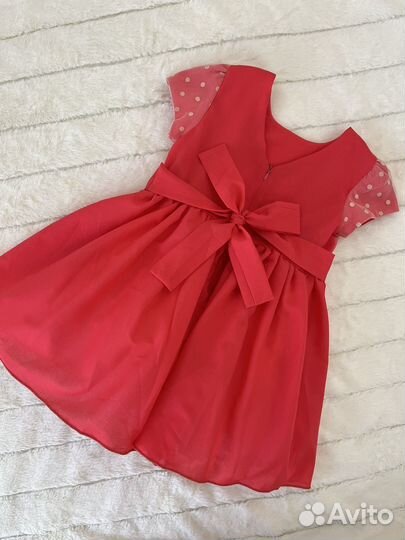 Платье для девочки 86 р новое
