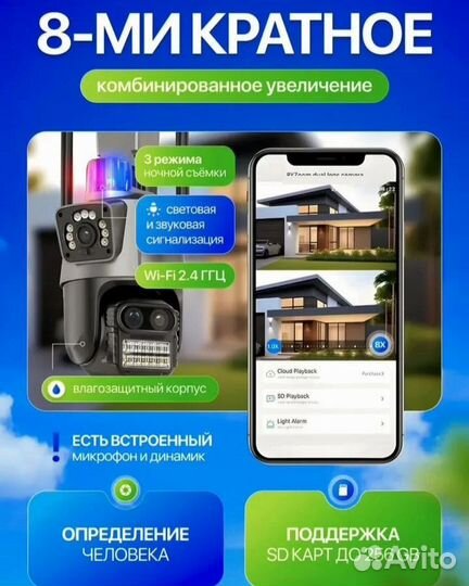 IP Wi-Fi Камера видеонаблюдения