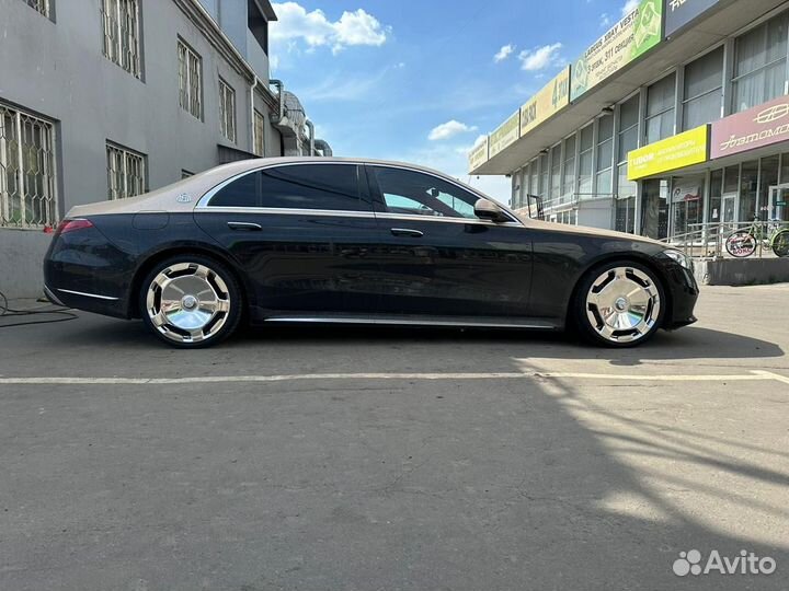 Диски кованные на Mersedes W223 R20