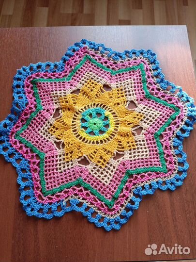 Салфетки вязаные крючком