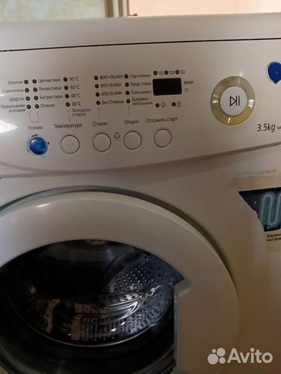 Стиральная машина samsung на 3,5 кг б/у