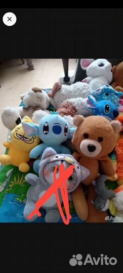 Мягкие игрушки пакетом бесплатно
