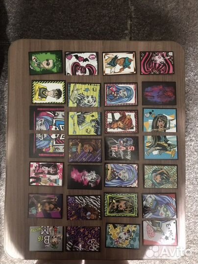 Наклейки для Журнала Панини Школа Монстров 2013