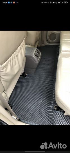 Коврики в автомобиль эва в подарок подпятник + 2 л