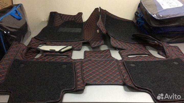 3D Коврики Toyota Prado 120 из Экокожи