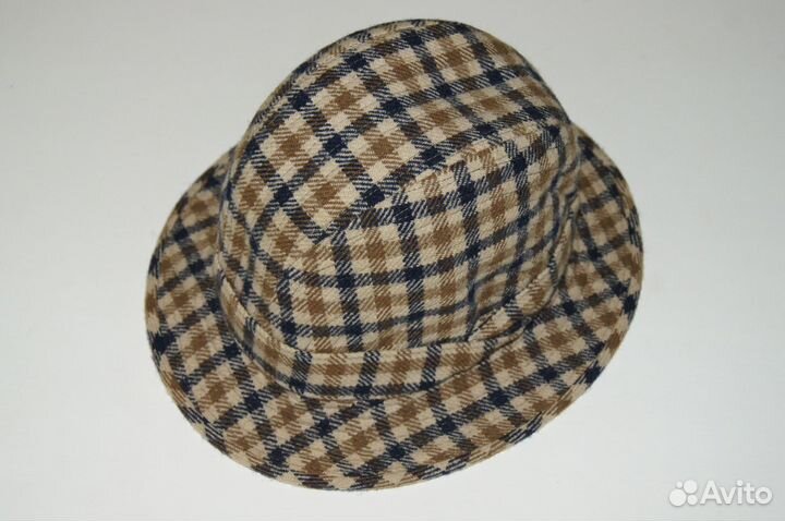 Aquascutum шляпа чистая шерсть винтаж Англия
