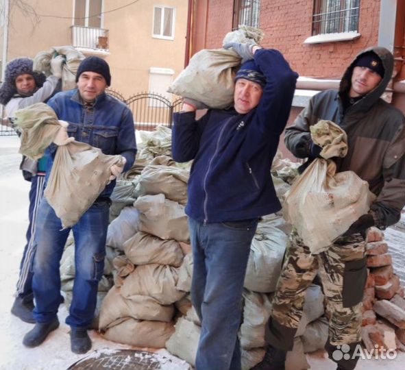 Разнорабочие грузчики