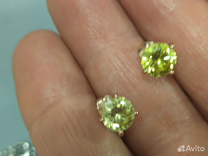 Серьги + браслет бижутерия