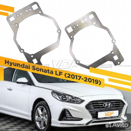 Переходные рамки для замены линз в фарах Hyundai S