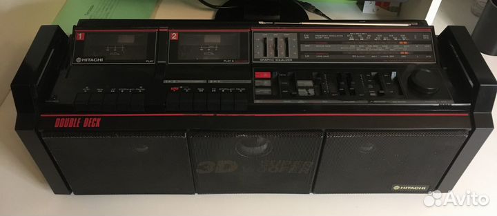 Кассетный магнитофон Hitachi TRK-3D8E