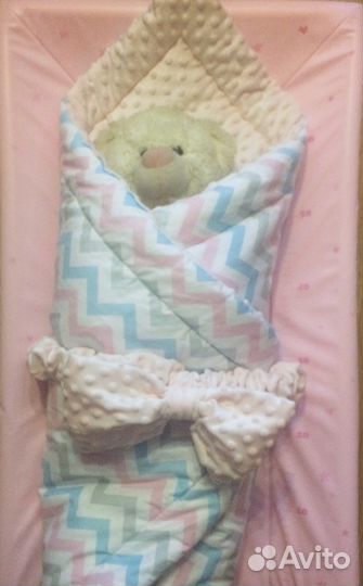 Конверт на выписку, одеялко