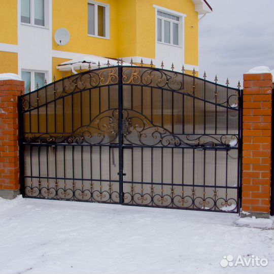 Кованые ворота