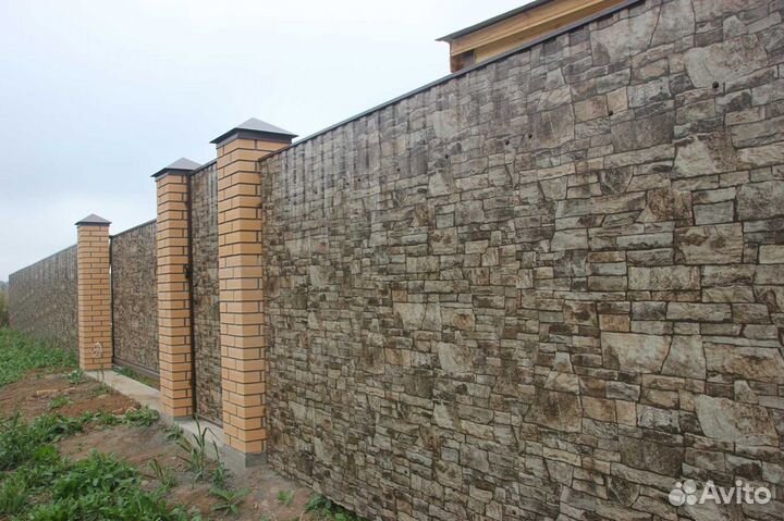 Заборы профлист,штакетник,сетка, 3Д,модульные