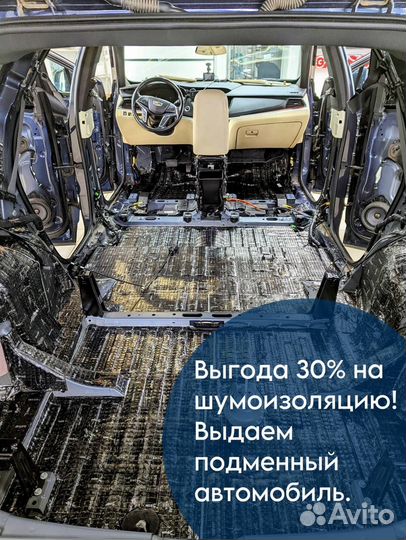 Шумоизоляция авто