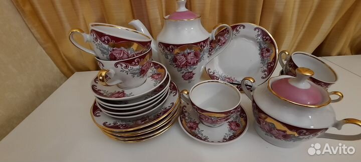 Рижские фарфоровые сервизы времен СССР