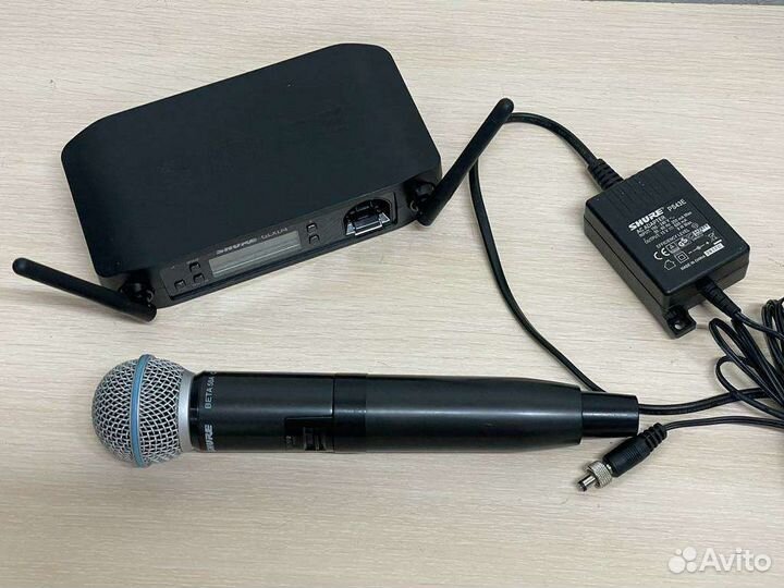 Цифровая радиосистема Shure Glxd24E/Beta58A. Орига