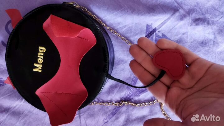 Сумка женская Meng (демон/ дьявол) с цепочкой