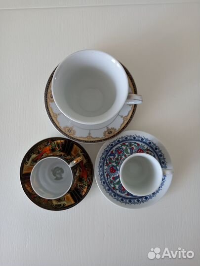 Сервизы кофейные, чайный, чайные пары