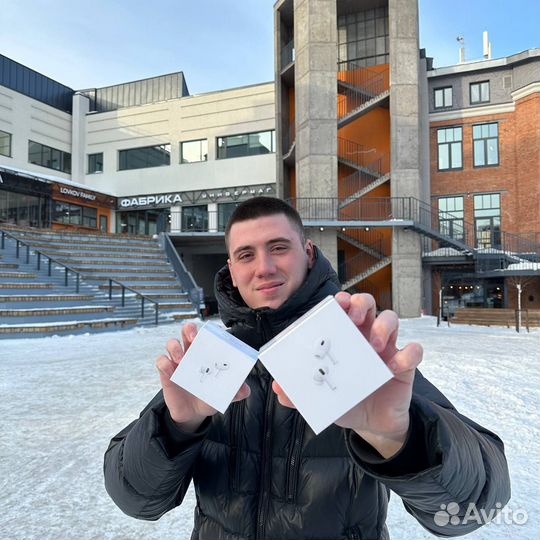 Airpods Pro 2 с гироскопом Type-C+Адаптивный режим