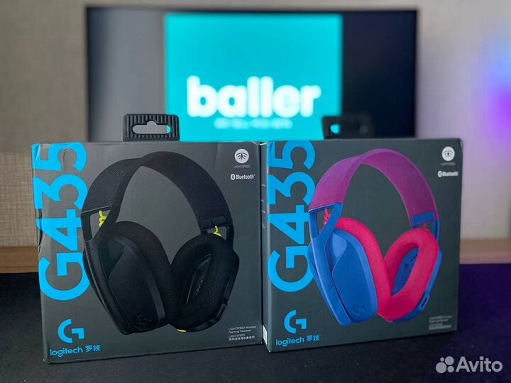 Игровые наушники Logitech g435