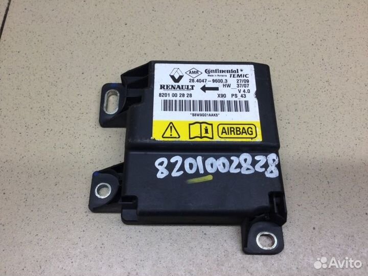 Блок управления AIR BAG Renault Logan 2005-2012