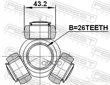 Трипод 2716S80T Febest