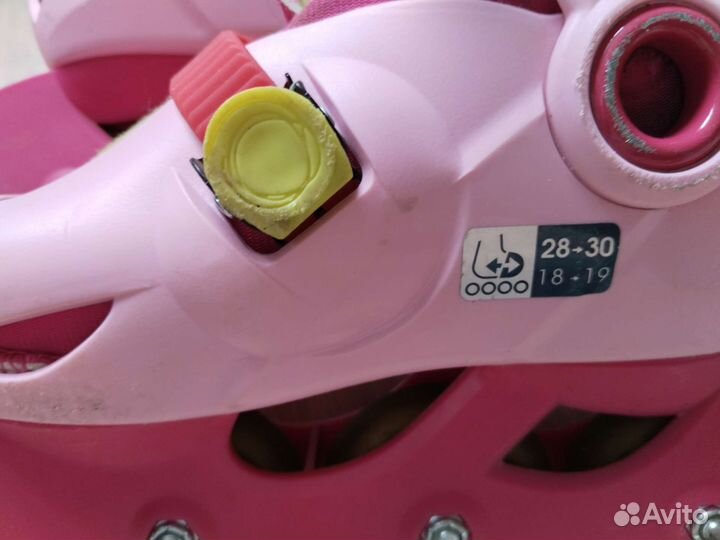 Роликовые коньки+коньки 28-30разм