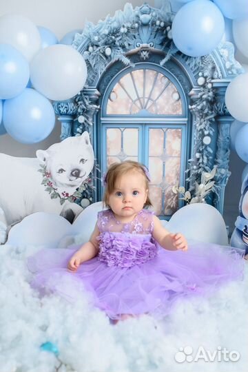 Пышное платье на годик