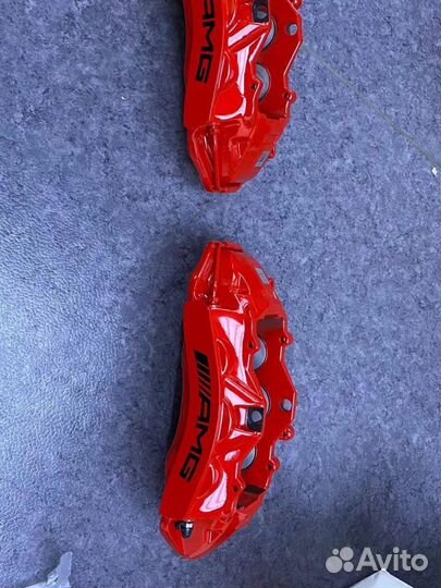 Покраска тормозных суппортов