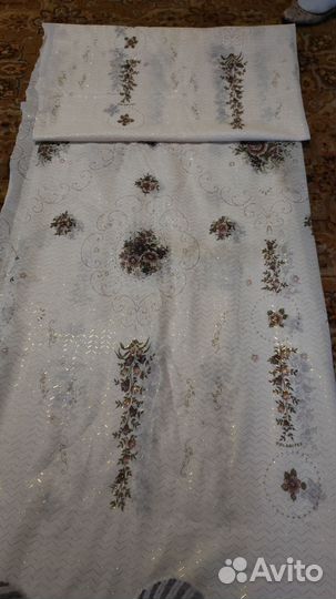 Накидка на подушку, тюль СССР