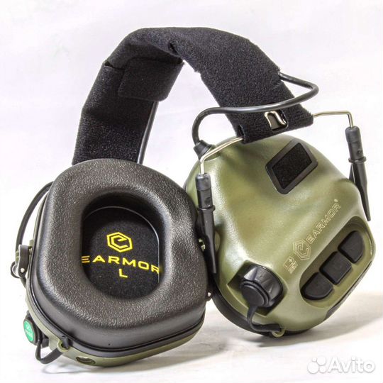 Активные наушники earmor M31. Оригинал. Green