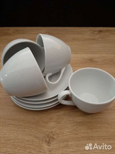 Набор чашек с блюдцами Икеа