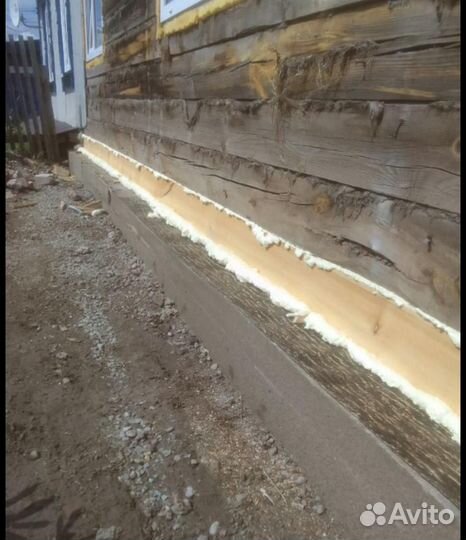 Подъем реконструкция дома Замена венцов пола