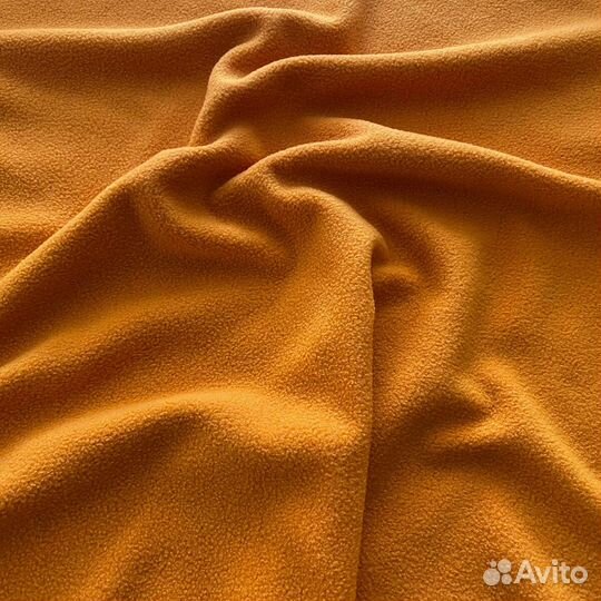 Ткань флис Терракотовый DTY тайваньский 220 г/м2