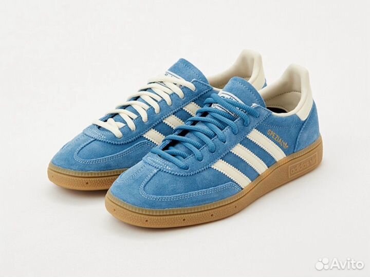 Новые кеды Adidas Spezial голубые. Размер 42