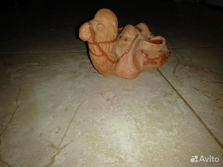 Пепельница старинная. Терракота. Туркмения