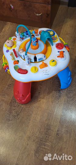 Развивающий стол со светом и звуком жирафики