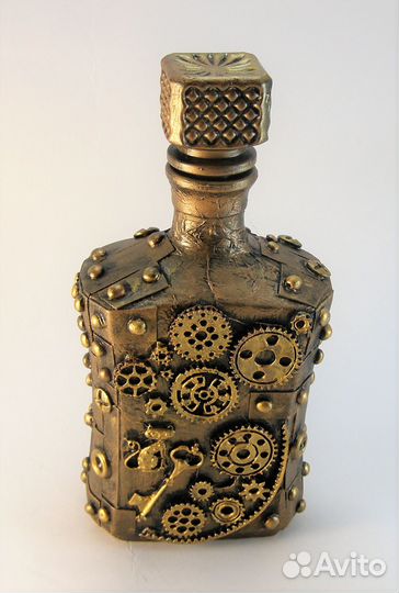 Графин бутылка стимпанк