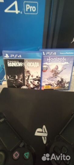 Sony playstation 4 PS4 pro 1tb с играми