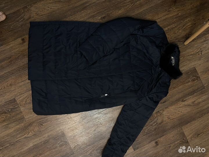 Стеганое пальто