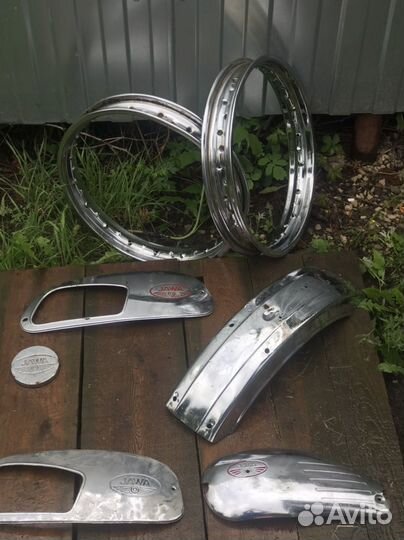 Хром на мотоцикл