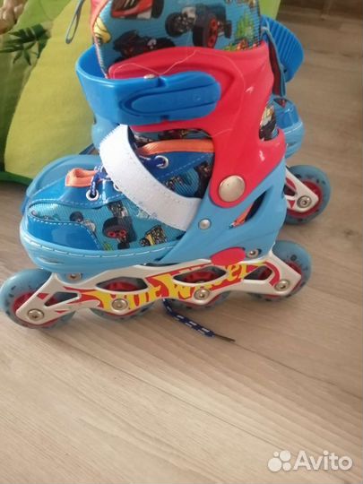 Коньки детские раздвижные