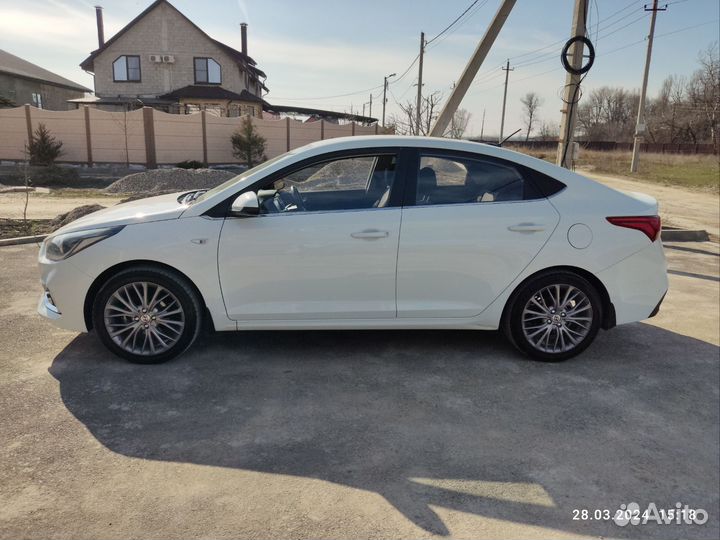 Hyundai Solaris 1.6 AT, 2018, 38 000 км