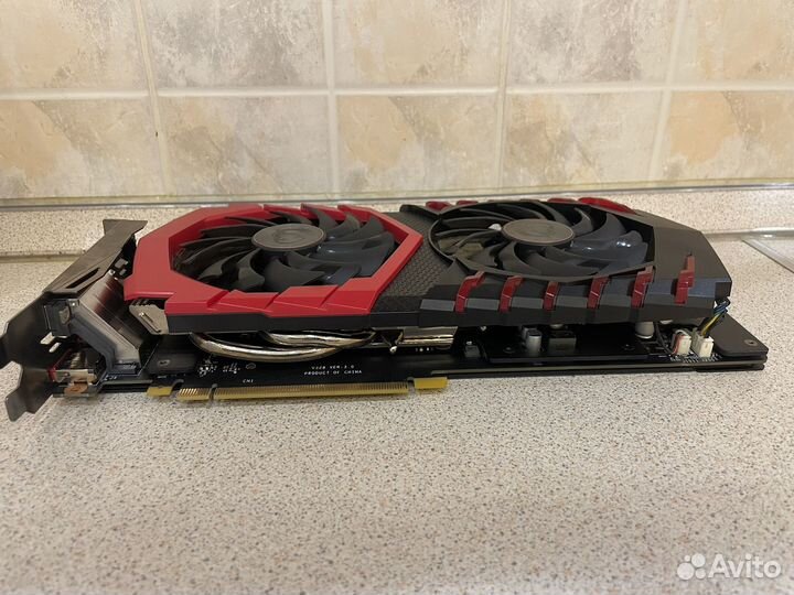 Видеокарта gtx 1060 6gb MSI gaming X