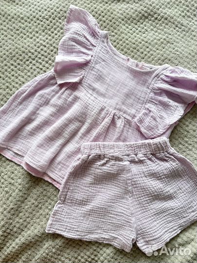 Костюм из муслина для девочки