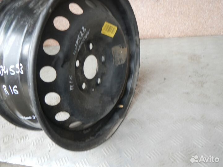 Диск колесный стальной R16 5*114,3 j6,5 ET40 DIA66