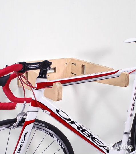 Кронштейн для велосипеда на стену (окрашенный)